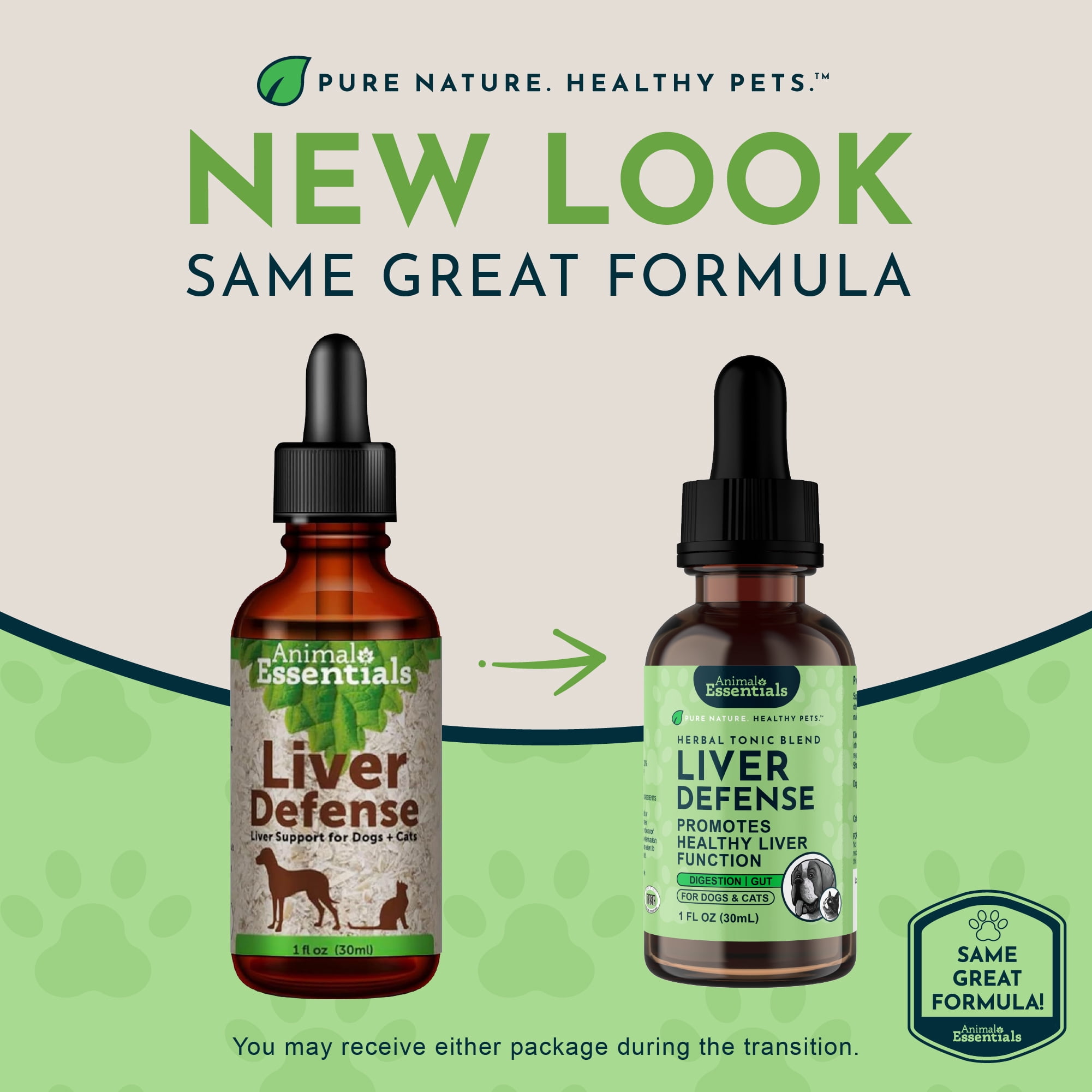 Animal Essentials Liver Defense Growth Dog & Cat Supplement, 2 Oz