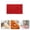 Vermilion, variant on 15.75 x 23.62 Inch Bathroom Rug, Water Absorbent Shaggy Bath Mat, Non Slip Floor Mat for Shower Entrance, Indoor Doorway