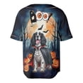 thumbnail image 2 of Happy Halloween Vampire English Springer Spaniel BOO with Pumpkins Fun and Spooky All Over Print 3D Baseball Shirt Springers Dog Lover Gifts Softball Sport - 00018, 2 of 6