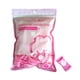 thumbnail image 5 of Toallas comprimidas de tela, toalla facial desechable, minitoalla de algodón portátil, cómoda y multifuncional (100 unidades) para el baño Rosa, 5 of 10