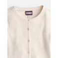 thumbnail image 2 of Weekend Academy Girls Long Sleeve Ribbed Button Front Top, Sizes 4-18, 2 of 3