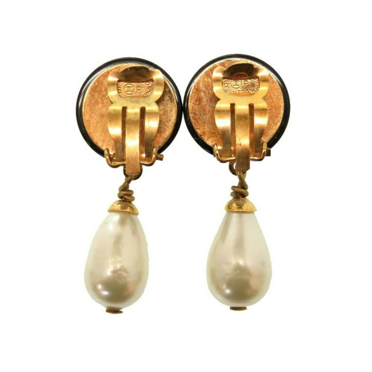 Chanel - Authenticated Earrings - Pearl Silver for Women, Never Worn