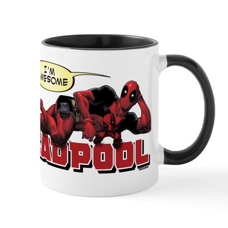 

CafePress - Deadpool Awesome - 11 oz Ceramic Mug - Novelty Coffee Tea Cup