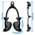 thumbnail image 3 of Ergonomic Tricep Rope Pulldown Attachments, Upgraded 27 32 40 & 47 Inch Extra Long Triceps Rope Cable Attachments for Gym, LAT Pull Down Bar for Cable Machine, Tricep Workout Cable Attachments, 3 of 9