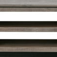thumbnail image 3 of Aose 93 Inch TV Media Entertainment Console - Shelves - Solid Gray Pine Wood, 3 of 4