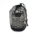 thumbnail image 2 of Bolsa de malla negra, bolsa de nailon, bolsa de malla duradera con cordón, bolsa de viaje pequeña, bolsa de almacenamiento de malla para cosméticos, ducha, 2 of 5