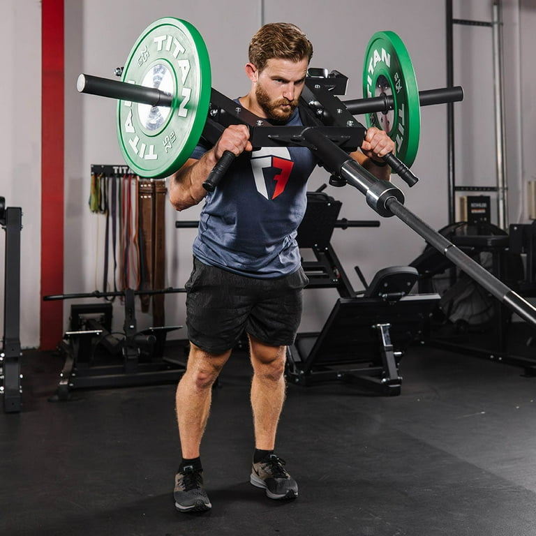 Titan Fitness Landmine Linebacker Squat and Viking Press