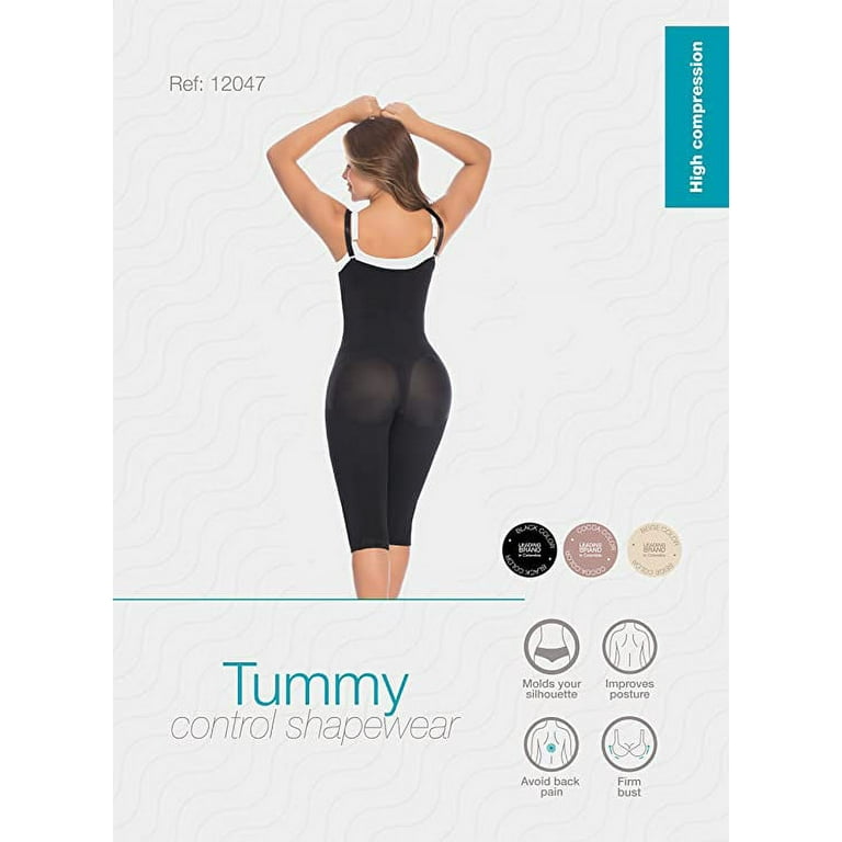 Fajas Salome 0217 Mid Thigh Firm Compression Full Body Shaper – My Fajas  Colombianas