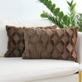 thumbnail image 3 of Rectangular Lumbar Plush Throw Pillow (With/Without Inserts), 3 of 10