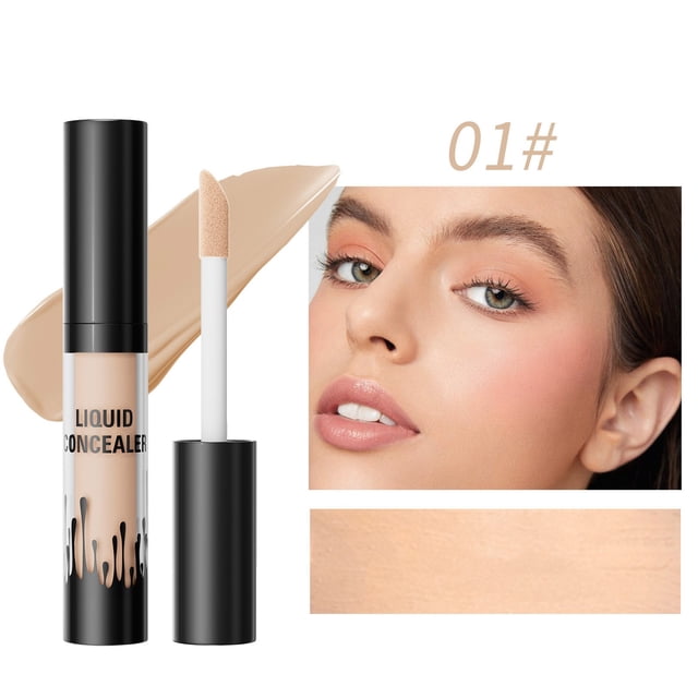 FcBaudy Concealer Cache-Cernes, Cache-Cernes à Embout Perfection Couvrante, Cache-Cernes Multi-Usage, Cache-Cernes pour Couvrir le Visage de Taches de Rousseur Mouchetées Marque Oeil Imperméables Stylo Cache-Cernes The