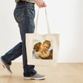 thumbnail image 4 of CafePress - First Kiss By Bouguereau Tote Bag - Unisex Canvas Tote Bag, Beige, 1-Piece, 4 of 7