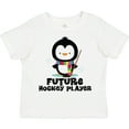 thumbnail image 3 of Inktastic Future Hockey Player Penguin Boys or Girls Toddler T-Shirt, 3 of 5