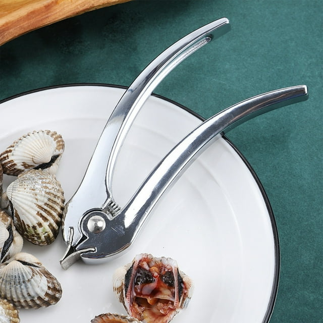 Abridor de almejas de aleación, accesorios de cocina, utensilios de cocina, herramienta de cocina, abridor de conchas de almejas, abridor de almejas, utensilio de cocina multifuncional, abridor de alm