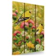 thumbnail image 5 of Day Dream HQ GGGF1624 16 x 24 in. Giordanos Goldfinches Inside & Outside wood Wall Art, 5 of 10