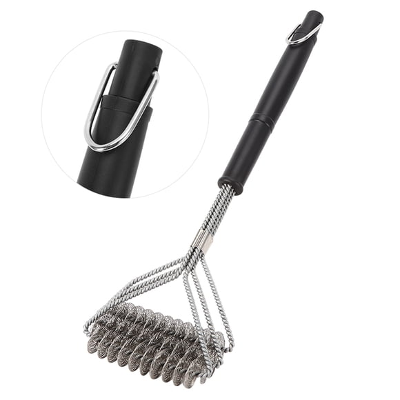 High-Quality Steel Wire, Grill Cleaning Brush, Strong Durable Barbecue Supply, Grill Brush, For Outdoor Grills Charcoal Grills