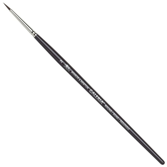 Brocha Winsor & Newton Galeria Round No. 2 de mango corto