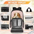 thumbnail image 3 of Bulopur Pig Print Kids Backpack Set 4 Pcs Durable Waterproof Kids School Bag with Pencil Case and Water Bottle Cover for Small Animal Lovers Kids, 3 of 7