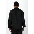 thumbnail image 4 of Chef Works Unisex Sustainable Le Mans Chef Coat (REWCCWBLK2XL), 4 of 5