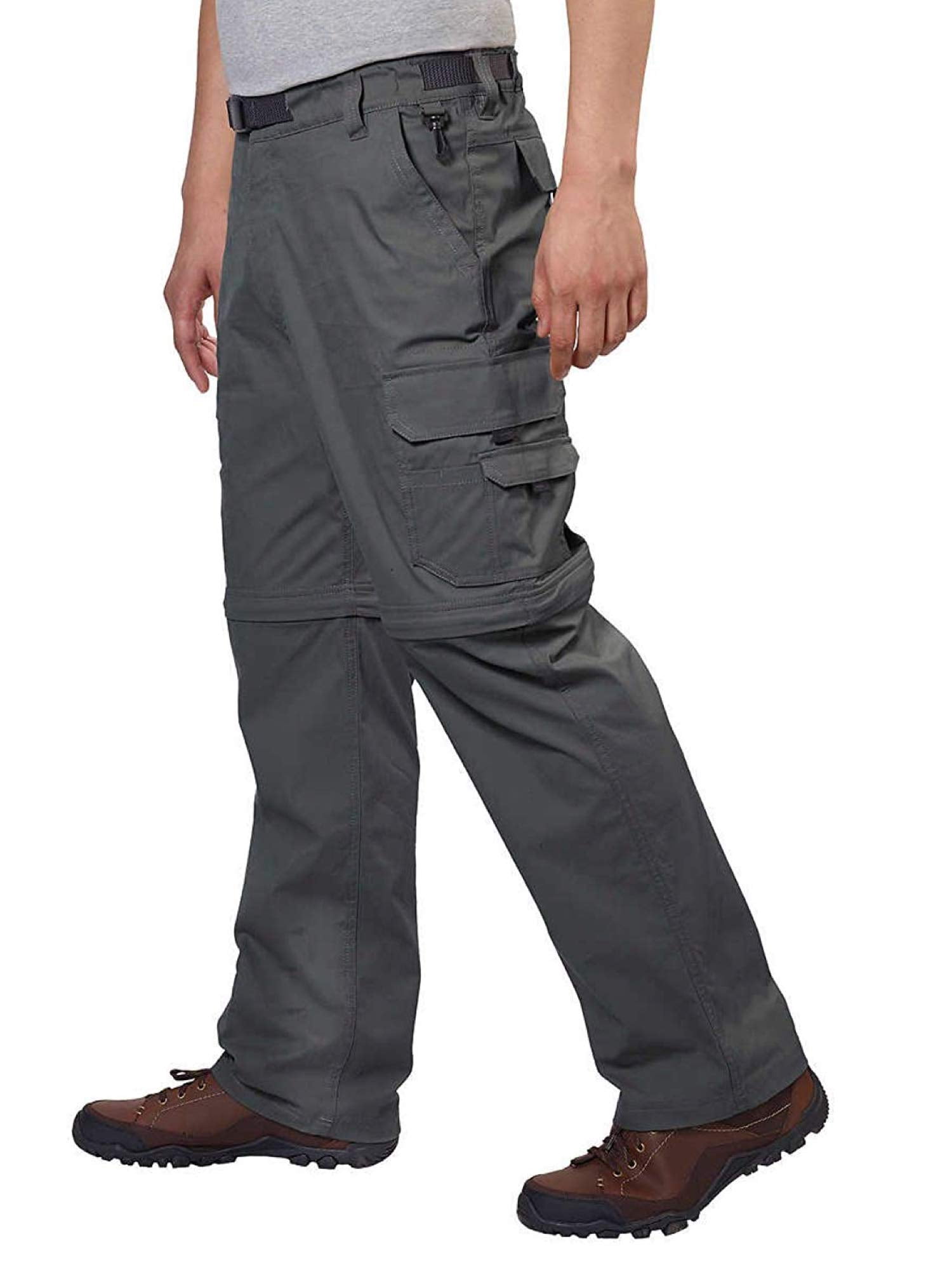 Le Short lacoste en coton mélangé stretch uni Gris est chez DM'Sports