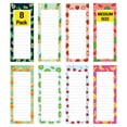 thumbnail image 1 of Bloc de notas magnéticos Modern Shop 8 unidades 19 x 9 cm diseño de frutas, 1 of 9