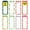 8 Pack- Medium, variant on 8 Pack Medium Magnetic Memo Notepads with Solid Pattern Covers, Strong Magnetic Backing for Fridge, Perfect for Grocery Lists, Shopping Notes, To-Do Lists & Daily Reminders