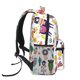 thumbnail image 3 of Disketp Alpaca Flower Mochila Estampada para Hombre y Mujer – Mochila Ligera Clásica con Múltiples Bolsillos para Universidad, Trabajo y Viajes-One Size, 3 of 5