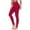 Hot Pink, variant on biudgviw Yoga Pants for Women High Waisted Butt Lifting Workout Leggings Stretch Skinny Training Bottoms for Cycling Casual Trousers