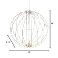 thumbnail image 2 of Gerson Company 24-In D Electric Foldable Metal Sphere, 2 of 7