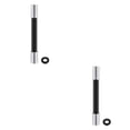 thumbnail image 1 of Naiovety Extensión de grifo, manguera de goma, lavabo de tocador antisalpicaduras, baño, cocina Universal, accesorios de giratorios alargados Negro 30cm 2piezas Naiovety CBP165369, 1 of 6