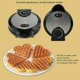 thumbnail image 4 of Waffle Maker Multifunctional Food Grade Safe Prevents Stick Round Waffle Maker Machine with Temperature Control, 4 of 5