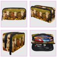 thumbnail image 3 of MUOOUM Pencil Case, Farm Sunflowers and Cows Large Capacity Pencil Pouch Stationery Pen Bag, 3 of 7