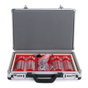 UCanSee Trial Lens Set 104pcs Optical Lenses Kit Silver Metal Rim Wooden Tray Aluminium Case