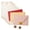 Pink yellow red mixe, variant on Antique Stationary Letter Paper and Envelopes Seal Stamp Sticker Set for Wedding