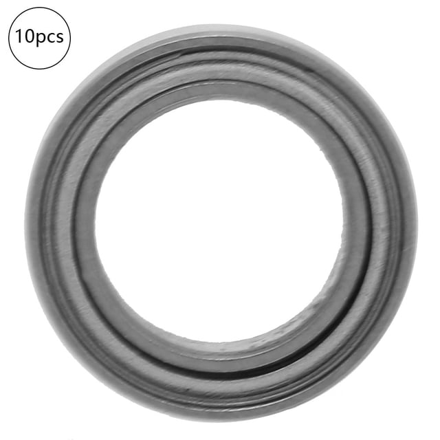 10 Uds. Rodamientos de bolas de sellado de doble cara tipo ZZ, rodamientos rígidos de acero (679-ZZ 9*14*4,5mm)