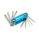 thumbnail image 5 of Kit de reparación de bicicletas, herramientas multiusos plegables para reparar bicicletas de adultos, regalos Azul, 5 of 8