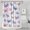 White Background Butterfly, variant on White Background Butterfly Pattern Shower Curtain 36"x72" ,Bathroom Decorative Shower Curtains Set with 12 Hooks,Modern Waterproof Washable Shower Curtain