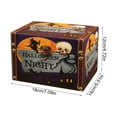 thumbnail image 2 of organization and storage,Halloween Wooden Storage Box Candy Gift Packaging Box Holiday Box Home Atmosphere Decoration, 2 of 8