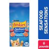 Friskies Dry Cat Food; Seafood Sensations - 6.3 lb. Bag