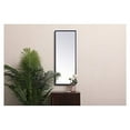 thumbnail image 2 of Elegant Decor MR41436BL 14 x 36 in. Metal Frame Rectangle Mirror, Blue, 2 of 4