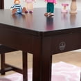 thumbnail image 6 of KidKraft Wooden Farmhouse Table & 4 Chair Set, Espresso, 6 of 8