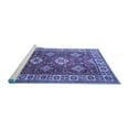 thumbnail image 2 of Ahgly Company Machine Washable Indoor Rectangle Persian Blue Traditional Area Rugs, 4' x 6', 2 of 4