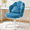 Type A(Blue-Velvet), variant on CloudRest Pro Vanity Desk Chair ,18.5" Extra Wide Seat Height Adjustable Furry Desk Chair with Cloud Pillow for Living Room & Bedroom, Pink