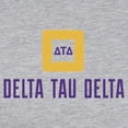 thumbnail image 3 of CafePress - Delta Tau Delta Full Color Stacked Signature Long Sleeve T Shirt - Womens Baseball Tee, 3 of 4