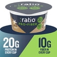 thumbnail image 3 of Ratio Pro-Fiber Yogurt Cultured Dairy Snack Cup, Vanilla, 5.3 oz, 3 of 14