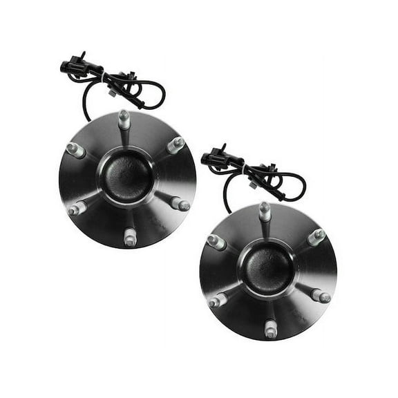 Front Wheel Hub and Bearing Kit 2 Piece - Compatible with 2003 - 2008 GMC Savana 1500 RWD 2004 2005 2006 2007