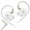 White without Mic, variant on KZ Taurus in Ear Monitor IEM Earbuds, Dual 8mm Dynamic Drivers for Powerful Bass in Ear Headphones, Comfortable Fit iems for Gaming, 2-Pin Gold-Plated Wired Earbuds for Singers (Clear Black, no Mic)