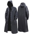 thumbnail image 1 of Poncho de lluvia con capucha Wancir, impermeable y ligero, para hombres, mujeres y adultos, ideal para senderismo, camping y actividades al aire libre., 1 of 8