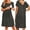 Dark Gray, variant on Avidlove Women Maternity Nursing Nightgown with Button Short Sleeve Nursing Dress for Breastfeeding Labor and Delivery Gown for Hospital S-XXL