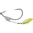 thumbnail image 2 of Owner Flashy Swimmer Weighted 3/0 Hook 3/16oz. Gold Willow 2Pk, 2 of 2
