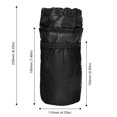 thumbnail image 4 of Bolsa de bicicleta Portabotellas con cordón para bicicleta con bolsillo de malla para motocicleta scooter eléctrica, 4 of 4